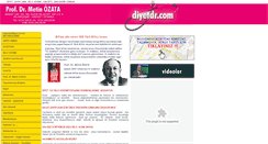 Desktop Screenshot of diyetdr.com