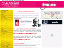 Tablet Screenshot of diyetdr.com